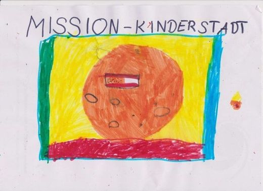 Flagge von mission kinderstadt